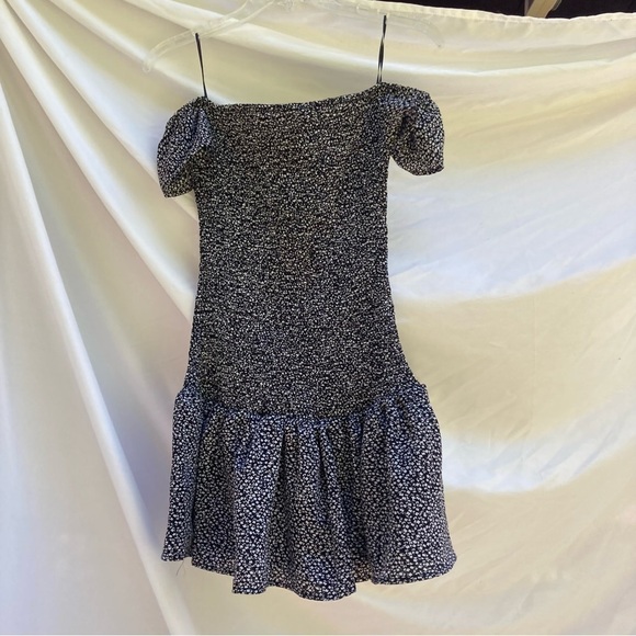 Vintage Havana NWT black and white floral mini dress, size small - Picture 11 of 11